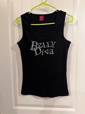 Sharif Designs Black Top, belly dance